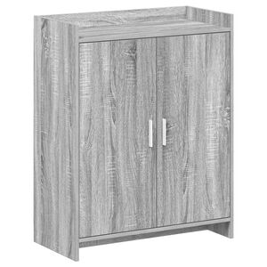 vidaXL Kinga kapp uksega Hall Sonoma 73,5 x 36 x 92 cm Tehispuit