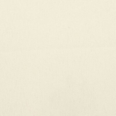 vidaXL päevitustooli padi, kreemjas, 200x70x3 cm, oxford kangas