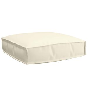 vidaXL Padi cream 60 x 60 x 12 cm Oxfordi kangas