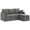 vidaXL Diivan Tumehall 178 x 134 x 80 cm Samet