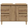 vidaXL valamukapp Artisan Oak 80x33x60 cm Engineered Wood