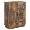 vidaXL K&otilde;ide sahtliga Suitsutatud tamm 66 x 34,5 x 87 cm Tehispuit