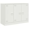vidaXL puhvetkapp, valge, 99x39x73 cm, teras
