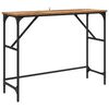 vidaXL Konsoollaud Vana puit 100 x 32 x 75 cm Tehispuit
