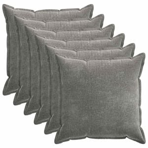 vidaXL Diivanipadi 6 pcs HOUTEN Tumehall 70 x 70 cm &Scaron;en&uuml;&uuml;lfabric