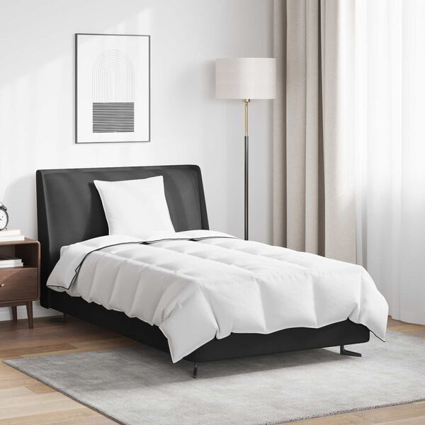 vidaXL Talve tek padjaga 2 pcs Valge Down Feather