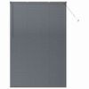 vidaXL Venetsi Rulood Tumehall 220 x 140 cm Alumiinium
