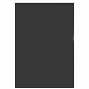 vidaXL pimendav ruloo must 105x175 cm kanga laius 40,7 cm pol&uuml;ester