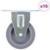 vidaXL fikseeritud rattad, 16 tk, 75 mm