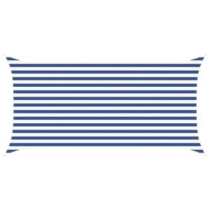 vidaXL P&auml;ikesepuri Sinine ja Valge 4 x 2 m 100% pol&uuml;ester Oxford