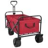 vidaXL Volditav Lastevanker Punane 89 x 63 x 96 cm