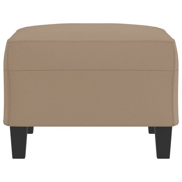 vidaXL jalapink, cappuccino, 70 x 55 x 41 cm, kunstnahk