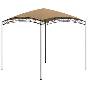 vidaXL lehtla 3 x 3 x 2,65 m, hallikaspruun, 180 g/m&sup2;