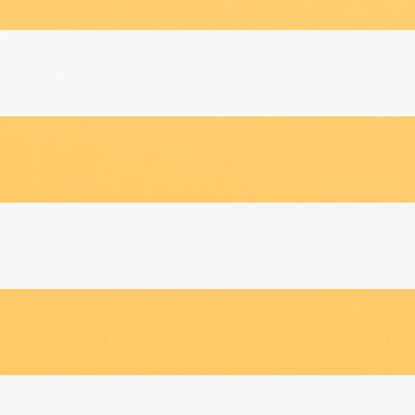 vidaXL r&otilde;dusirm, valge ja kollane, 90 x 400 cm, oxford-kangas