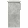 vidaXL konsoollaud sahtlitega, betoonhall, 85,5x38,5x74,5 cm