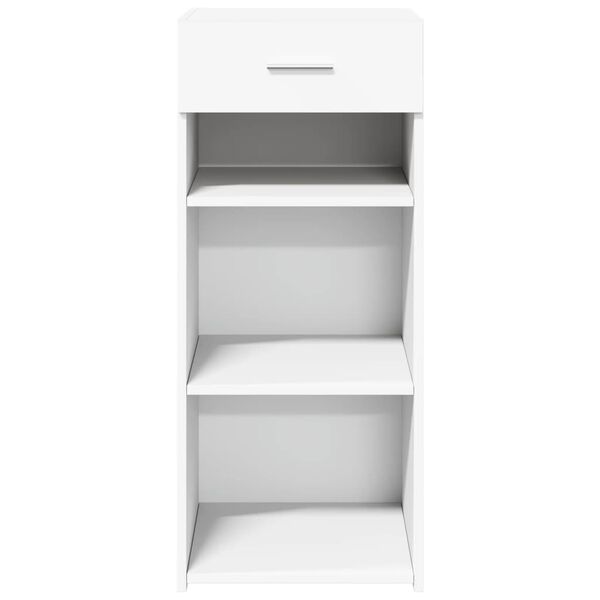 vidaXL puhvetkapp, valge, 40x42,5x93 cm, tehispuit