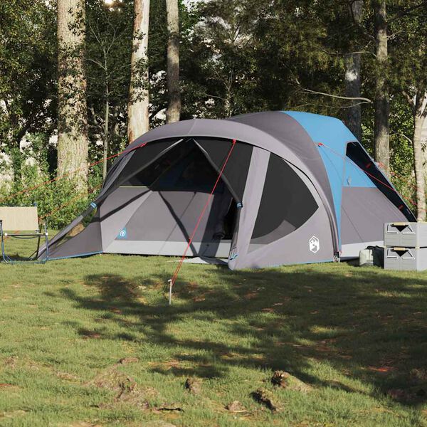 vidaXL peretelk 6 inimesele, tunnel, sinine, veekindel