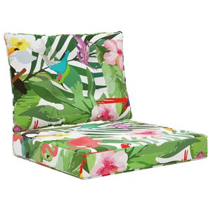 vidaXL V&auml;lim&ouml;&ouml;blitugi patja 2 pcs v&auml;rviline Pol&uuml;ester