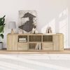 vidaXL nurgariiul, Sonoma tamm, 160x40x45 cm, tehispuit