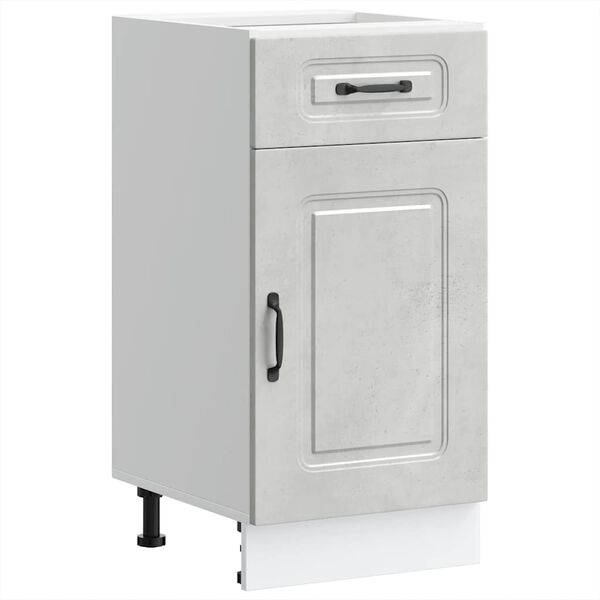 vidaXL k&ouml;&ouml;gi aluskapp, Kalmar, betoonhall, tehispuit