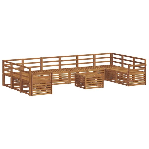 vidaXL Diivanikomplektid Neutraalne Tugev akatsiapuu