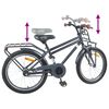 vidaXL Laste Bike 20 Tolli vanuses 6-11 aastat Tumehall