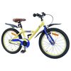 vidaXL Laste Bike 18 Tolli 5-7 aastastele Kollane