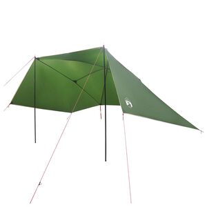 vidaXL Auto telk Roheline 308 x 215 x 220 cm Pol&uuml;ester ja teras