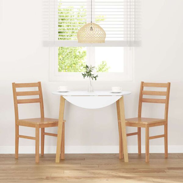 vidaXL söögitoolid, 2 tk, kautšukipuit