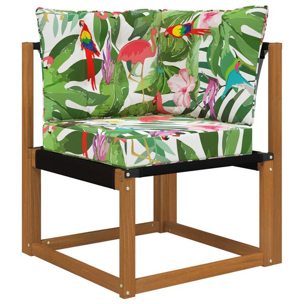 vidaXL V&auml;lim&ouml;&ouml;blitugi patja 3 pcs v&auml;rviline Pol&uuml;ester