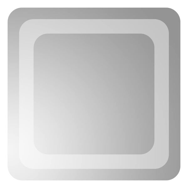 vidaXL LED-vannitoapeegel, 30x30 cm