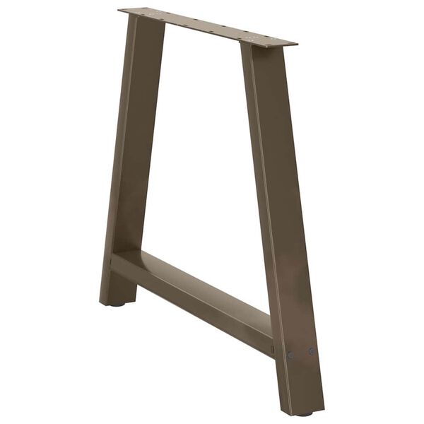 vidaXL s&ouml;&ouml;gilaua jalad A-kujulised 2 tk 100 x (72-73) cm terasest