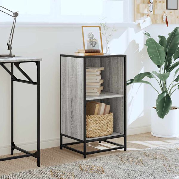 vidaXL raamaturiiul, hall Sonoma, 40x35x76 cm, tehispuit