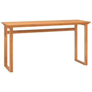 vidaXL kirjutuslaud, 120 x 45 x 75 cm, tiikpuu