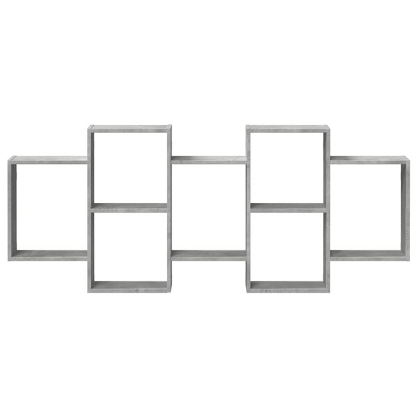 vidaXL seinariiul, betoonhall, 159x18x65 cm, tehispuit