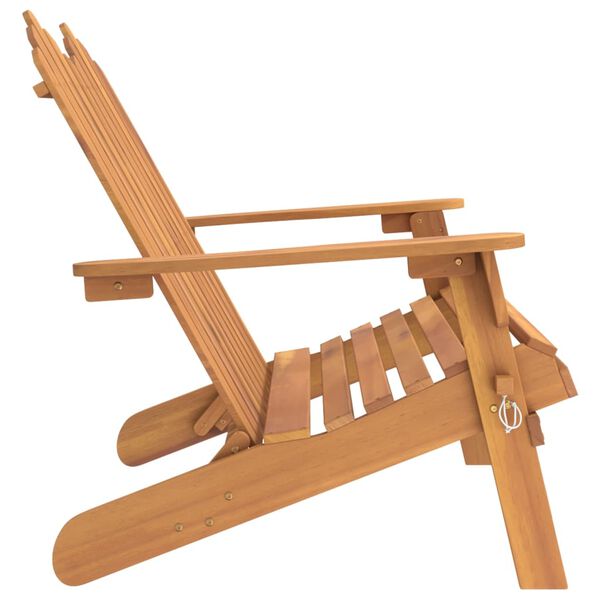 vidaXL Adirondack aiapink, 126 cm, akaatsiapuit