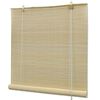 Naturaalset v&auml;rvi bambusrulood 120 x 220