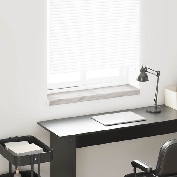 vidaXL Akna aluskate Marmori tekst -enure 60 x 20 x 4,5 cm PVC