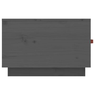 vidaXL kohvilaud, hall, 60 x 53 x 35 cm, männipuit