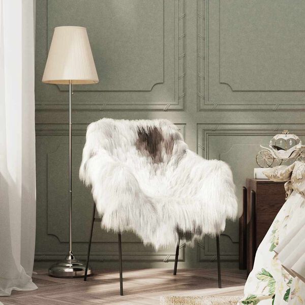 vidaXL lambanahast vaip, eriv&auml;rviline (60-70) x (90-100) cm