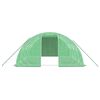 vidaXL kasvuhoone terasraamiga, roheline, 16 m², 4x4x2 m