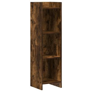 vidaXL Raamatukapp Suitsutatud tamm 30 x 30 x 111 cm Tehispuit