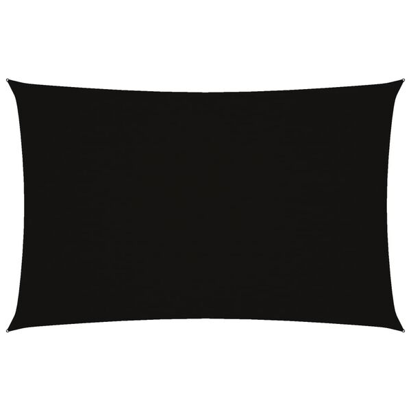 vidaXL oxford-kangast päikesepuri, ristkülik, 4 x 7 m, must