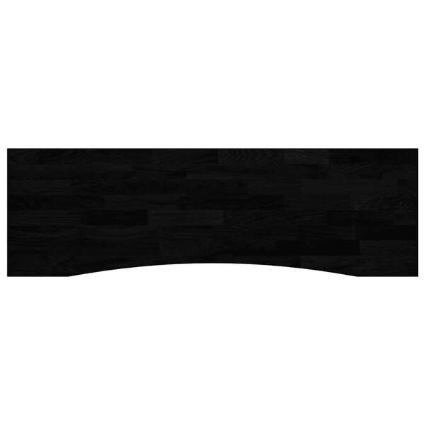 vidaXL lauaplaat, tumepruun, 160x50x2,5 cm, toekas tammepuit ristk&uuml;lik