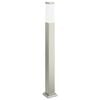 vidaXL pollarvalgusti 80 cm roostevaba teras IP44