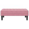 vidaXL pink padjaga Roosa 113 x 57 x 39 cm Samet