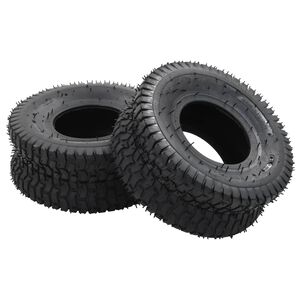 vidaXL aiak&auml;ru rehvid 2 tk, 15 x 6.00-6 4PR kumm