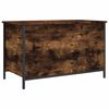 vidaXL hoiupink, suitsutatud tamm, 80 x 42,5 x 50 cm, tehispuit