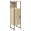 vidaXL Vannitoa kapp Beež 33 x 33 x 120,5 cm Tehispuit