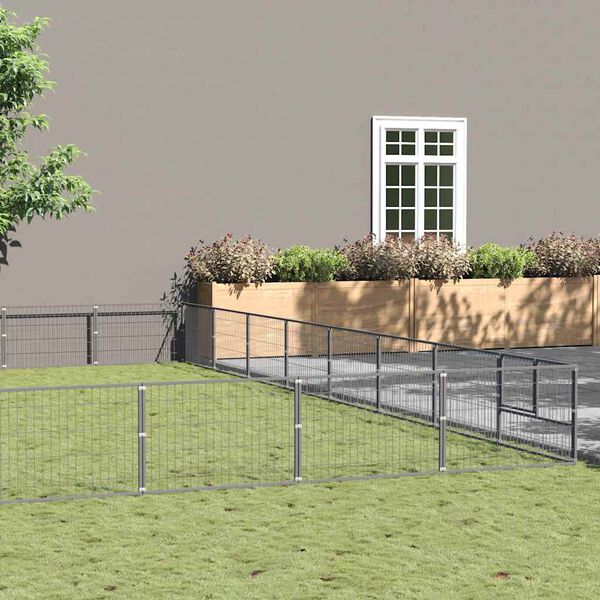 vidaXL koeraaedik, h&otilde;be, 80 m&sup2;, teras